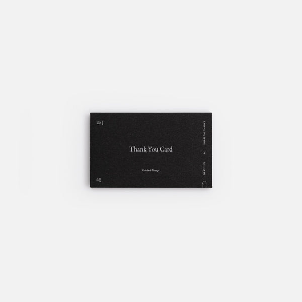 Thank You Card 