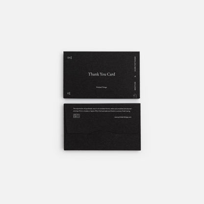 Thank You Card