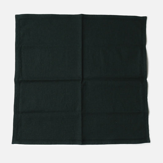 Ribbon-frame handkerchief | Black