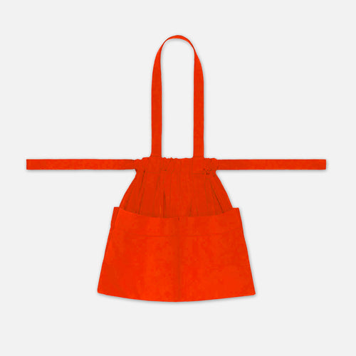 Drawstring Tote Back SM Neon Orange