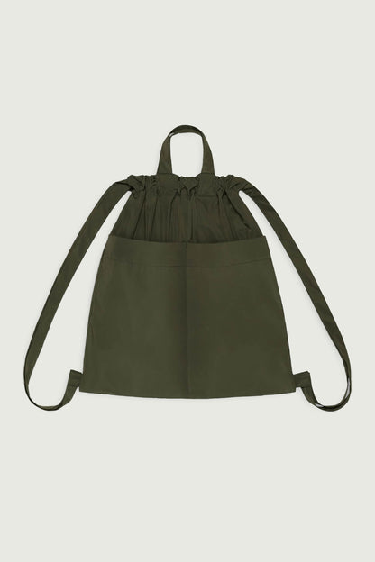 Drawstring Backpack Khaki