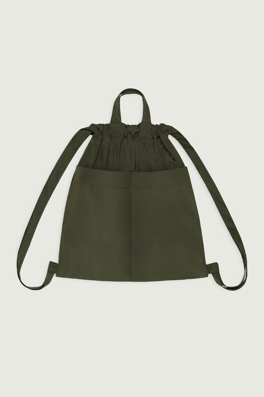 Drawstring Backpack Khaki
