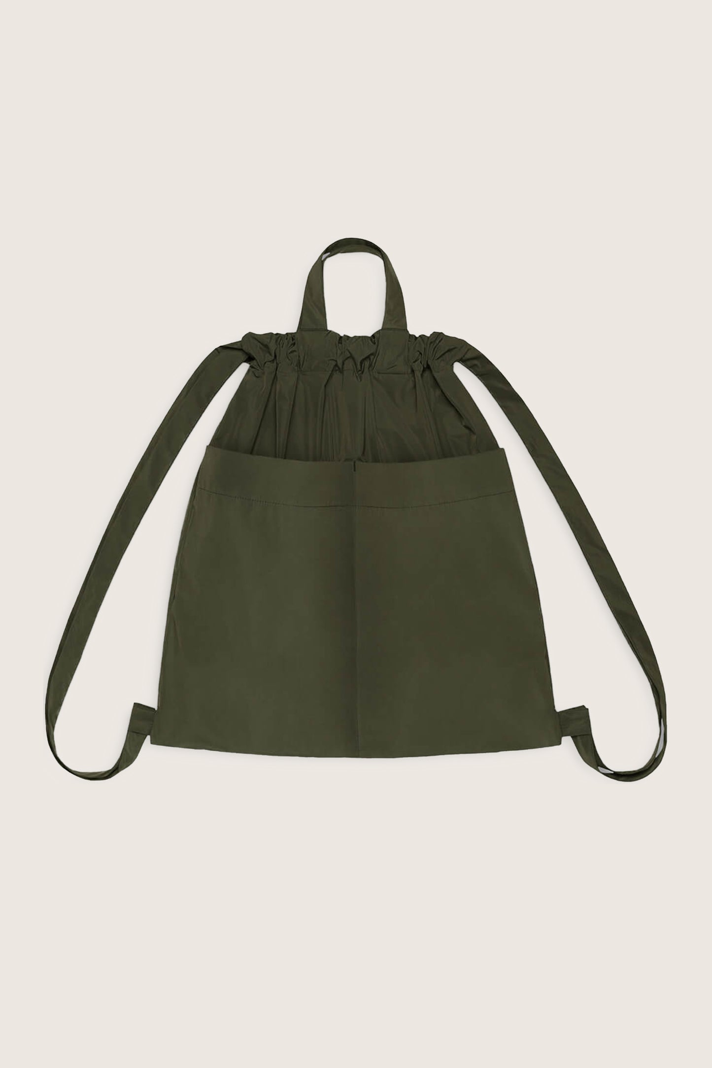 Drawstring Backpack Khaki