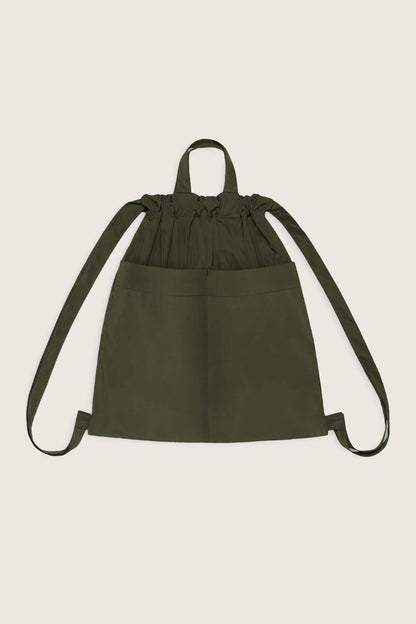 Drawstring Backpack Khaki