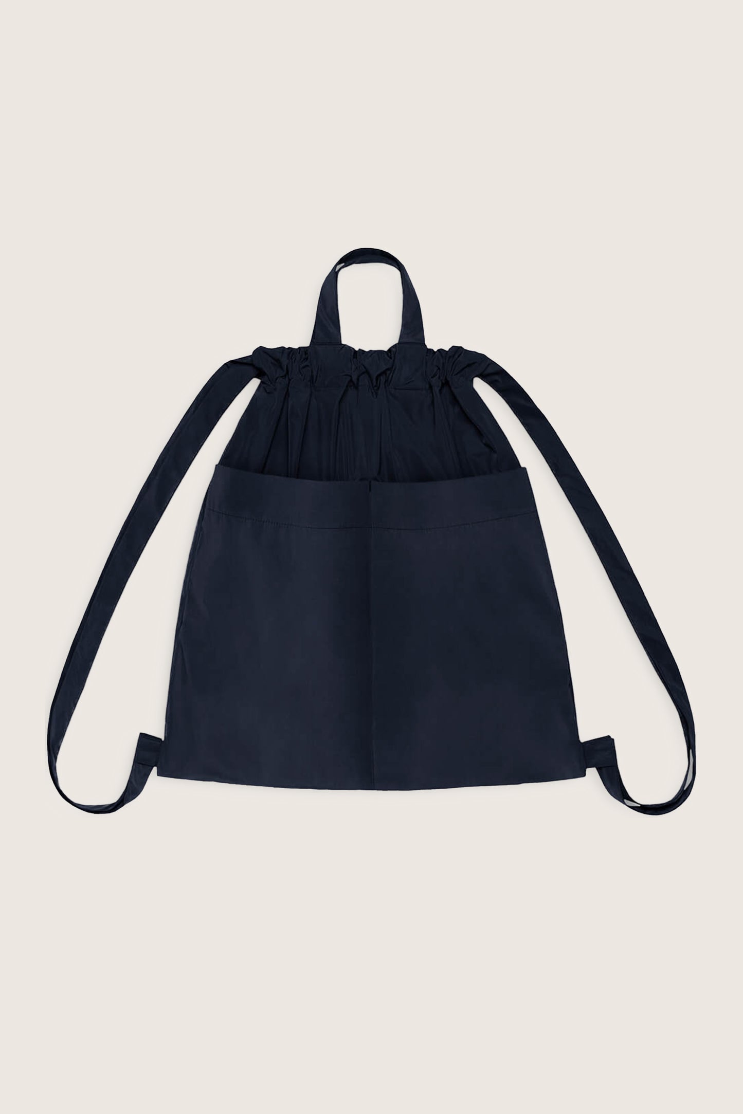 Drawstring Backpack Navy