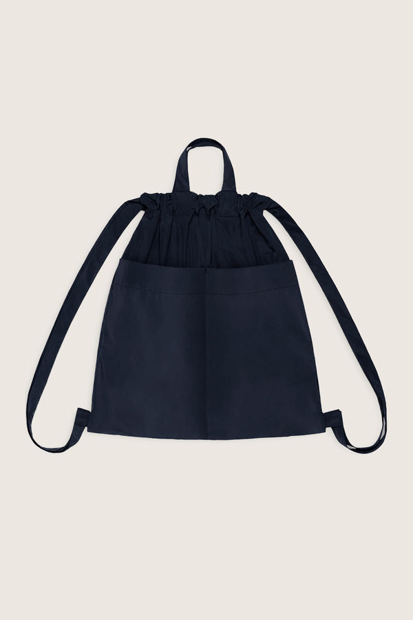 Drawstring Backpack Navy