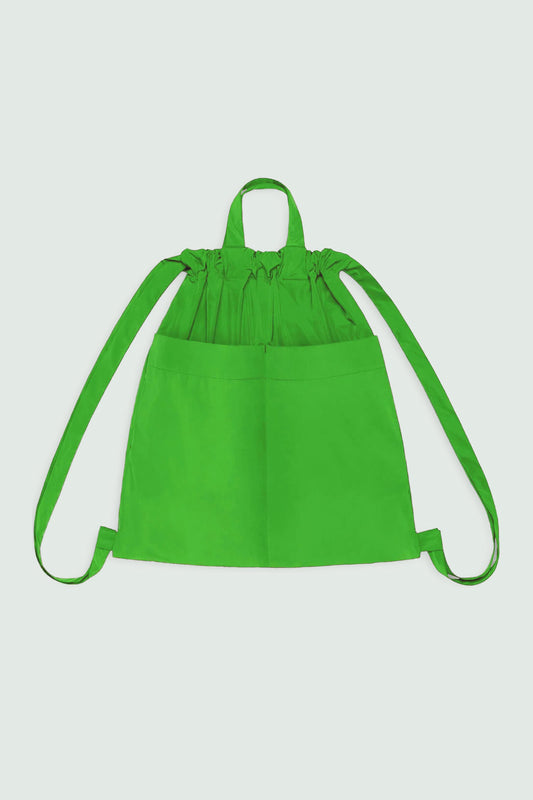 Drawstring Backpack Neon Green