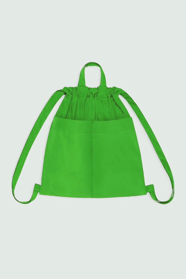 Drawstring Backpack Neon Green