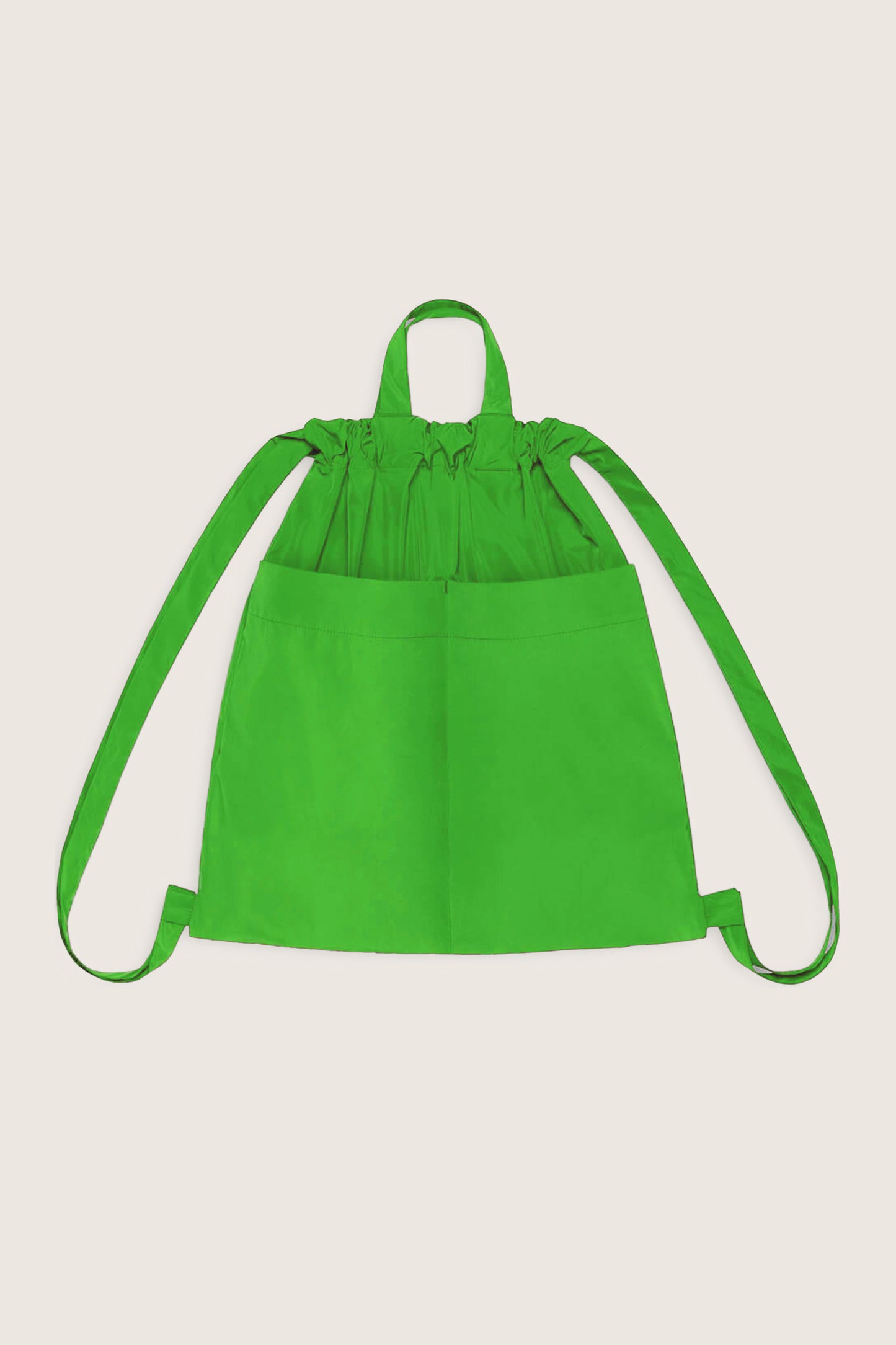 Drawstring Backpack Neon Green