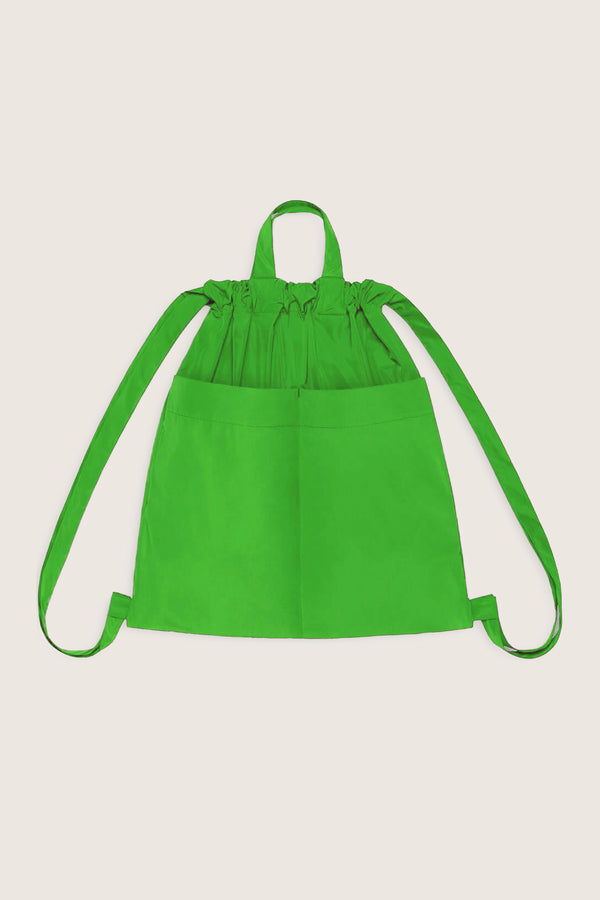 Drawstring Backpack Neon Green 