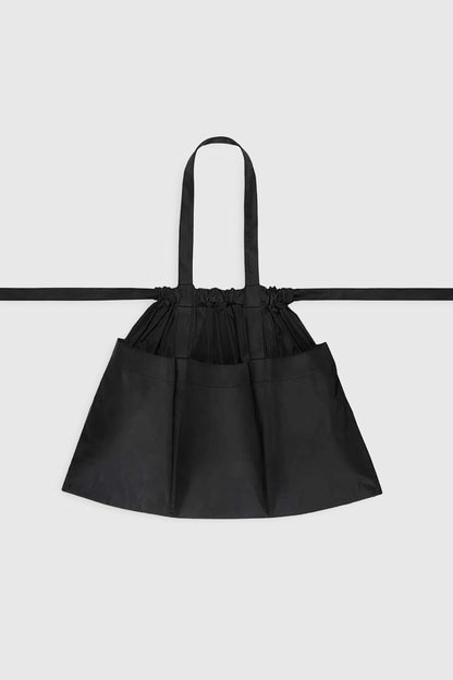 Drawstring Tote Bag L Black