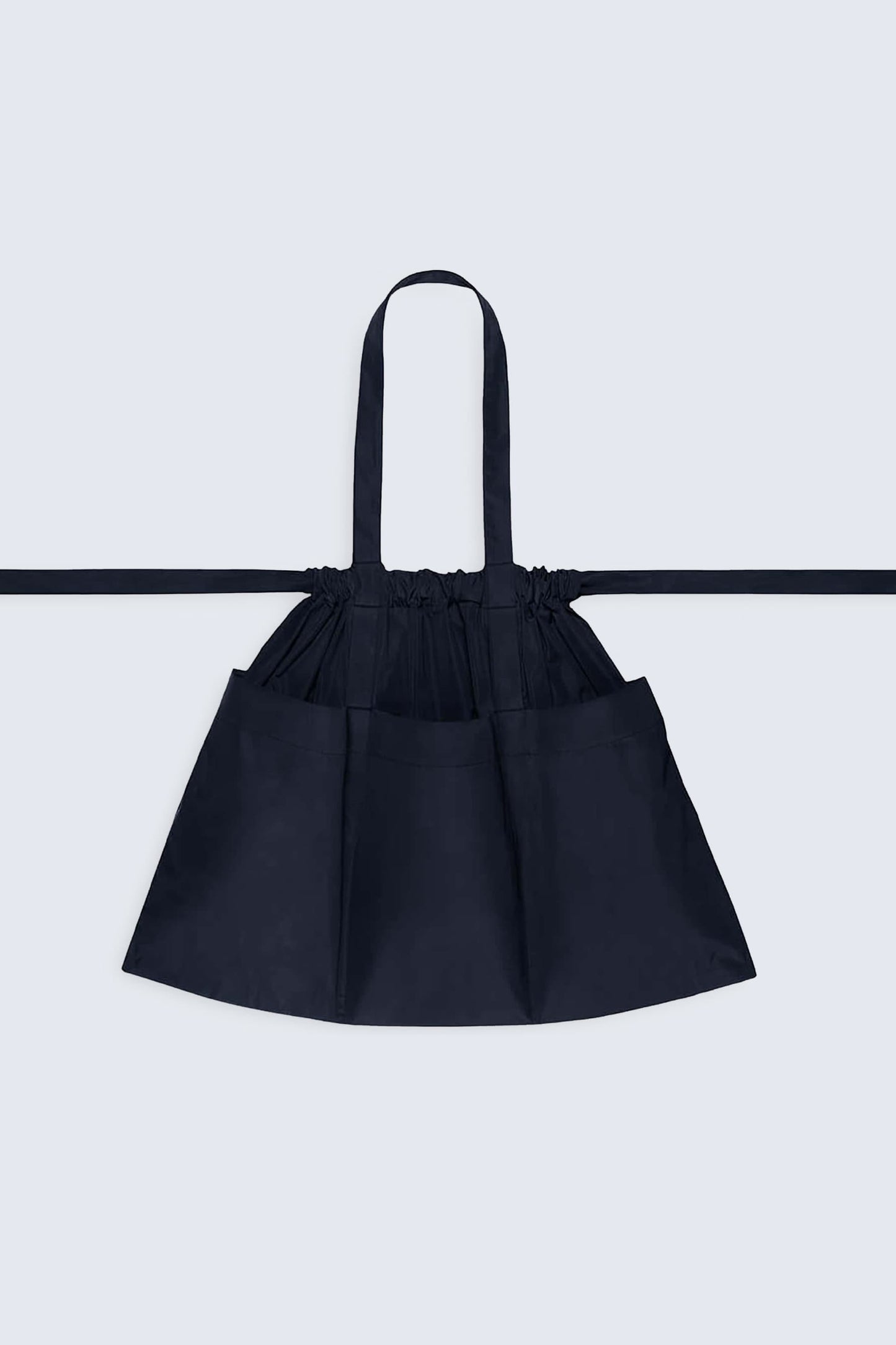 Drawstring Tote Bag L Navy