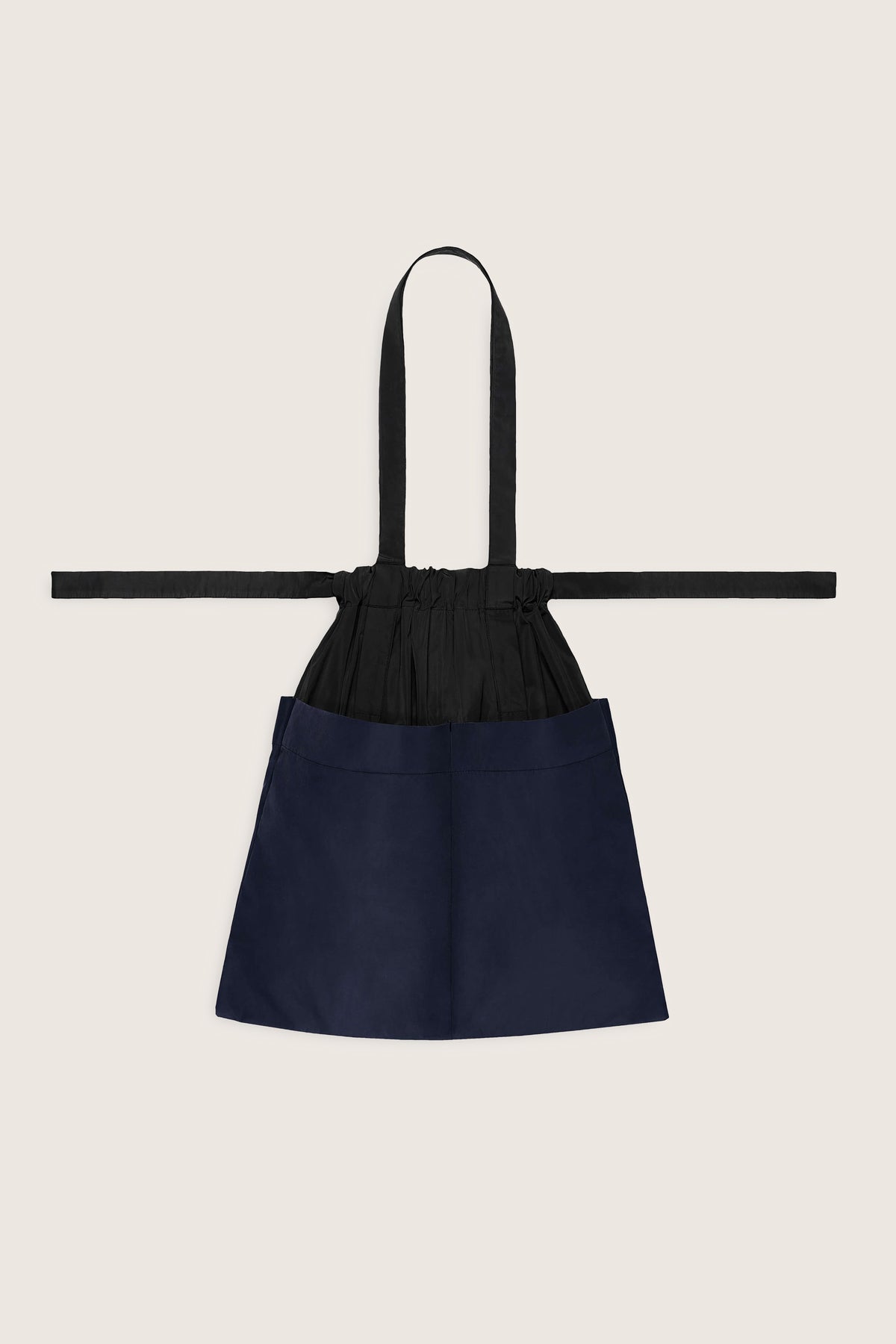 Drawstring Tote Bag M Black