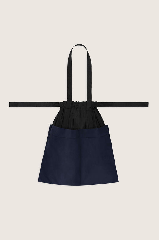 Drawstring Tote Bag M Black