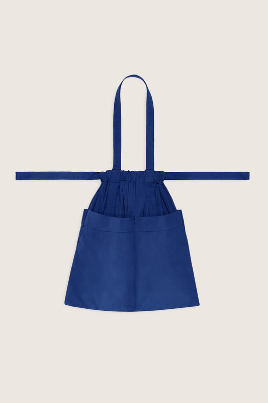 Drawstring Tote Bag M Blue