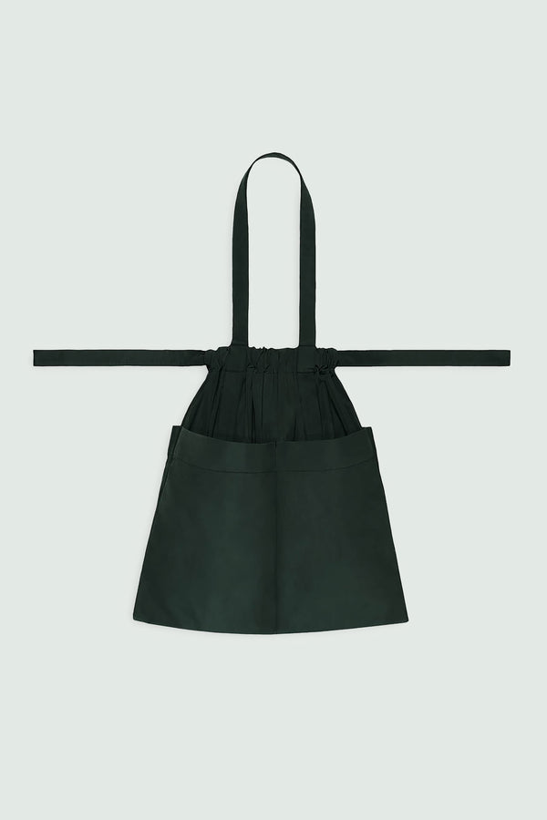 Drawstring Tote Bag M Green