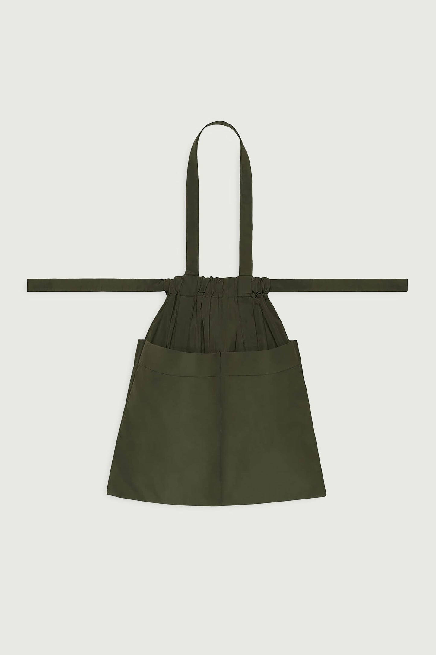 Drawstring Tote Bag M Khaki