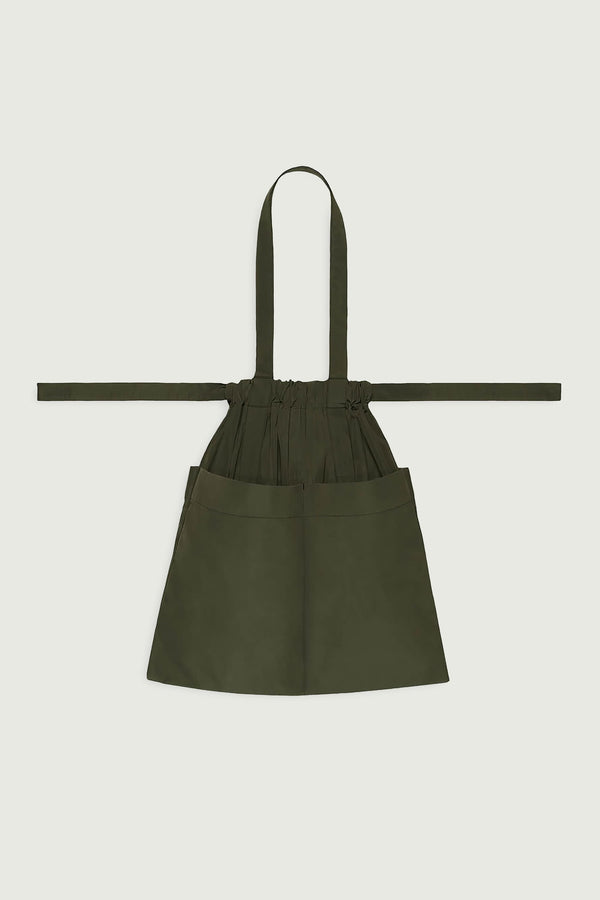 Drawstring Tote Bag M Khaki