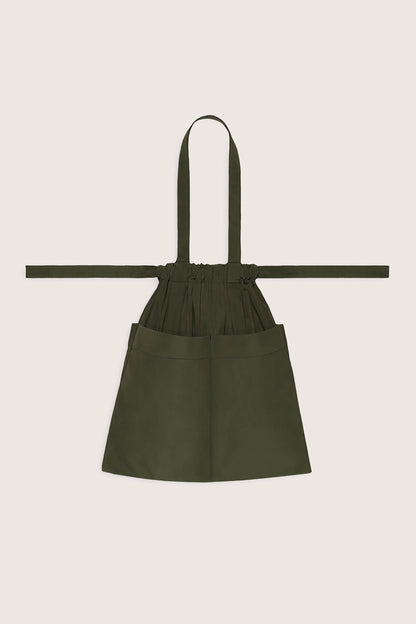 Drawstring Tote Bag M Khaki