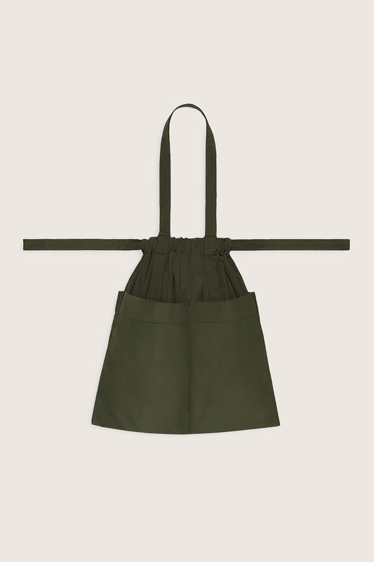 Drawstring Tote Bag M Khaki
