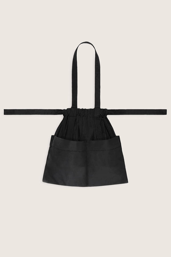 Drawstring Tote Bag SM Black