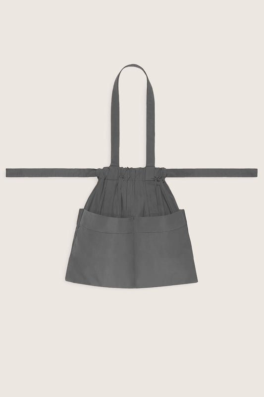 Drawstring Tote Bag SM Grey