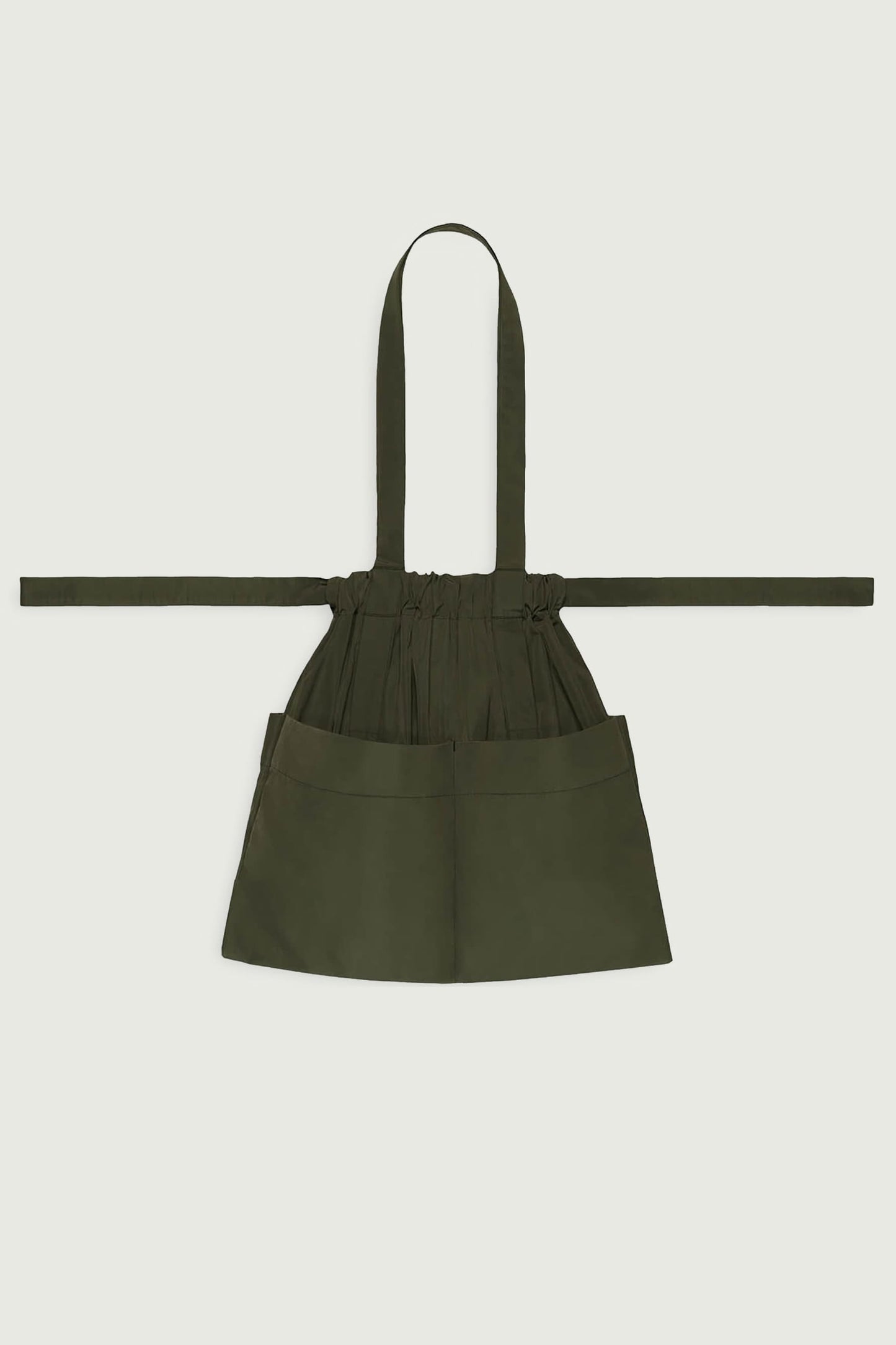 Drawstring Tote Back SM Khaki