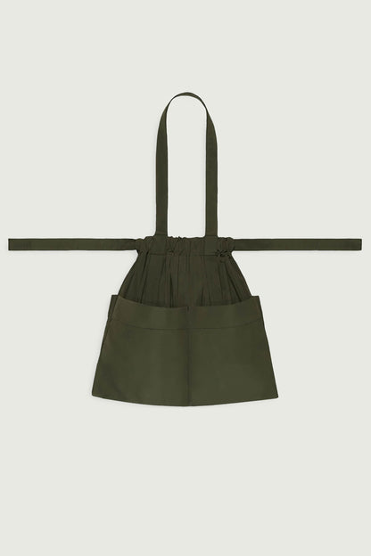 Drawstring Tote Back SM Khaki