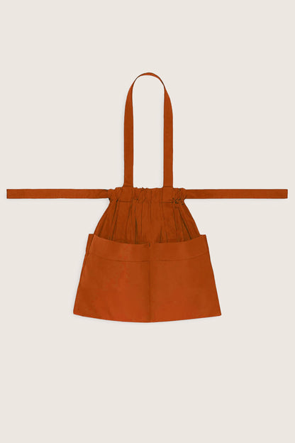 Drawstring Tote Back SM Orange