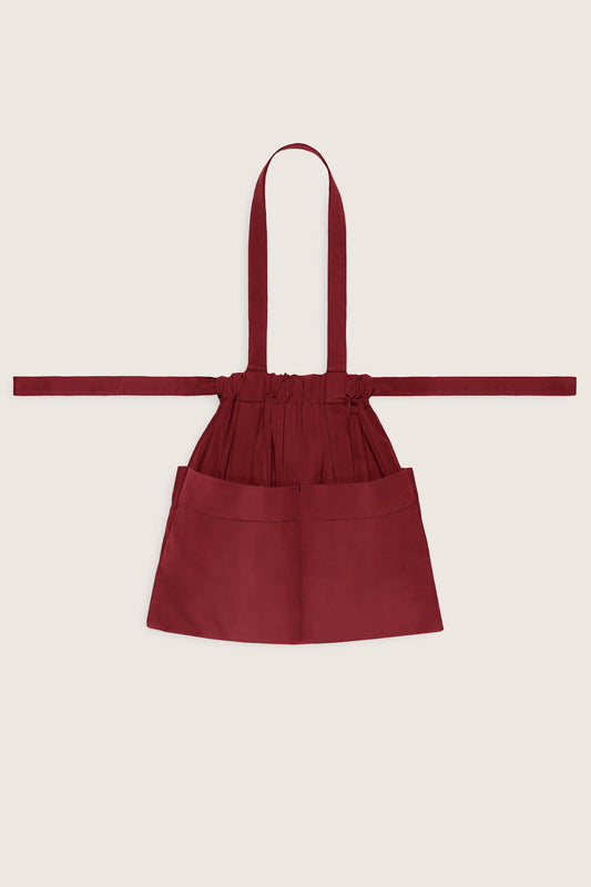 Drawstring Tote Back SM Red