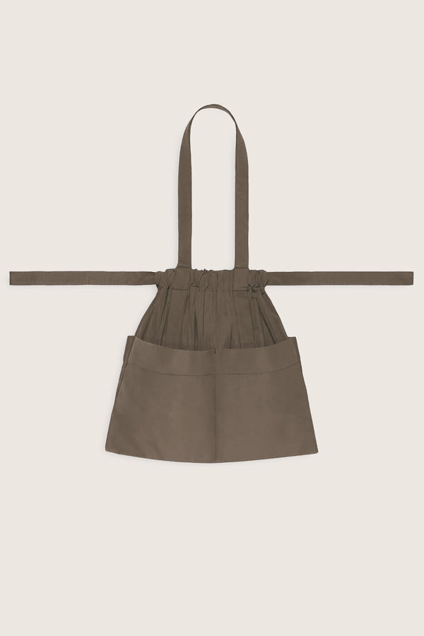 Drawstring Tote Bag SM Taupe