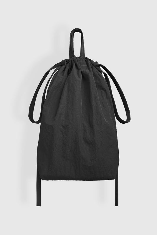 Eco Nylon Backpack Black