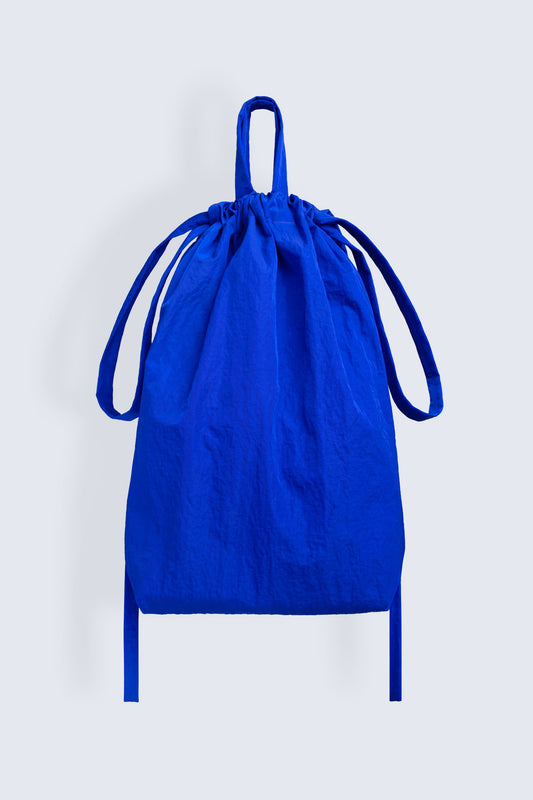 Eco Nylon Backpack Blue