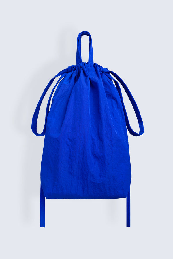 Eco Nylon Backpack Blue