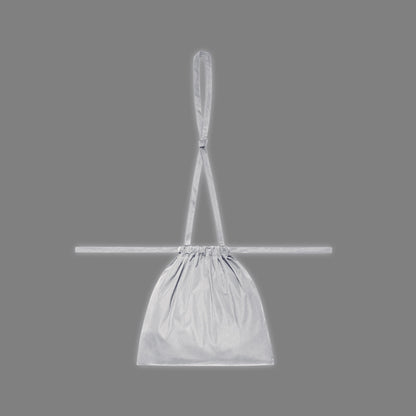 Drawstring Bag with Strap S 35 Reflective Material
