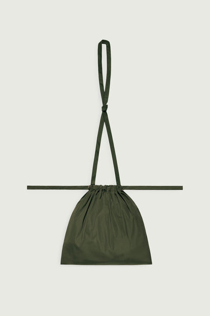 Drawstring Bag with Strap SS 30 Khaki