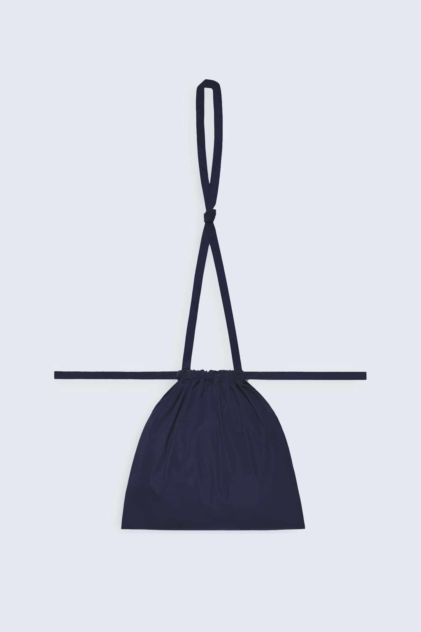 Drawstring Bag with Strap SS 30 Navy