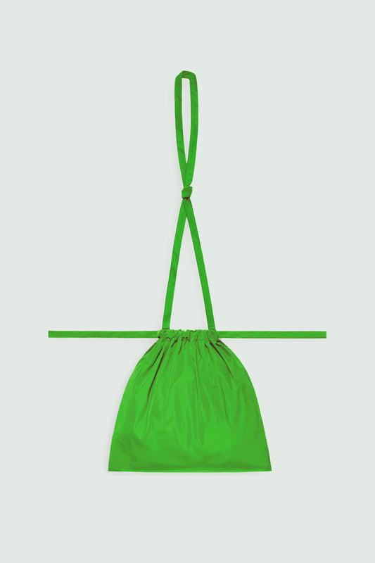 Drawstring Bag with Strap SS 30 Neon Green