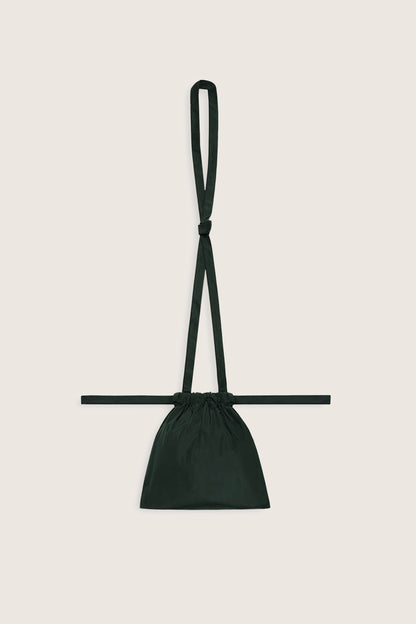 Drawstring Bag with Strap XS 22 Green