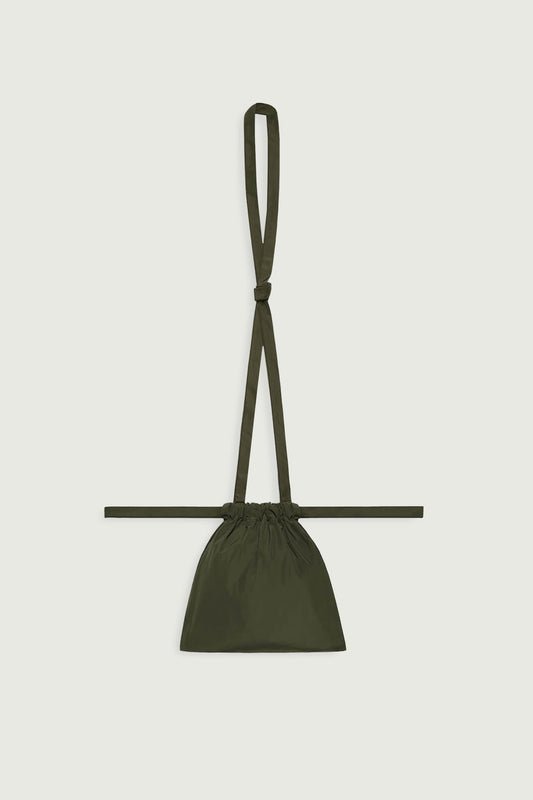 Drawstring Bag with Strap XS 22 Khaki