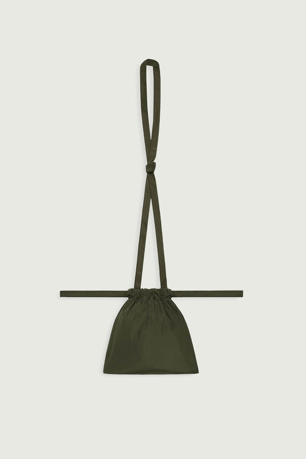 Drawstring Bag with Strap XS 22 Khaki