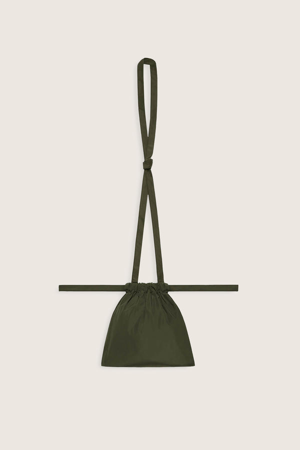Drawstring Bag with Strap XS 22 Khaki