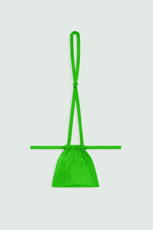 Drawstring Bag with Strap XS 22 Neon Green