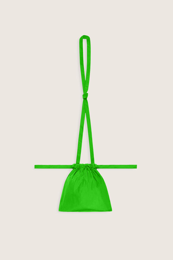 Drawstring Bag with Strap XS 22 Neon Green