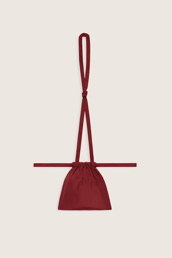 Drawstring Bag with Strap XS 22 Red