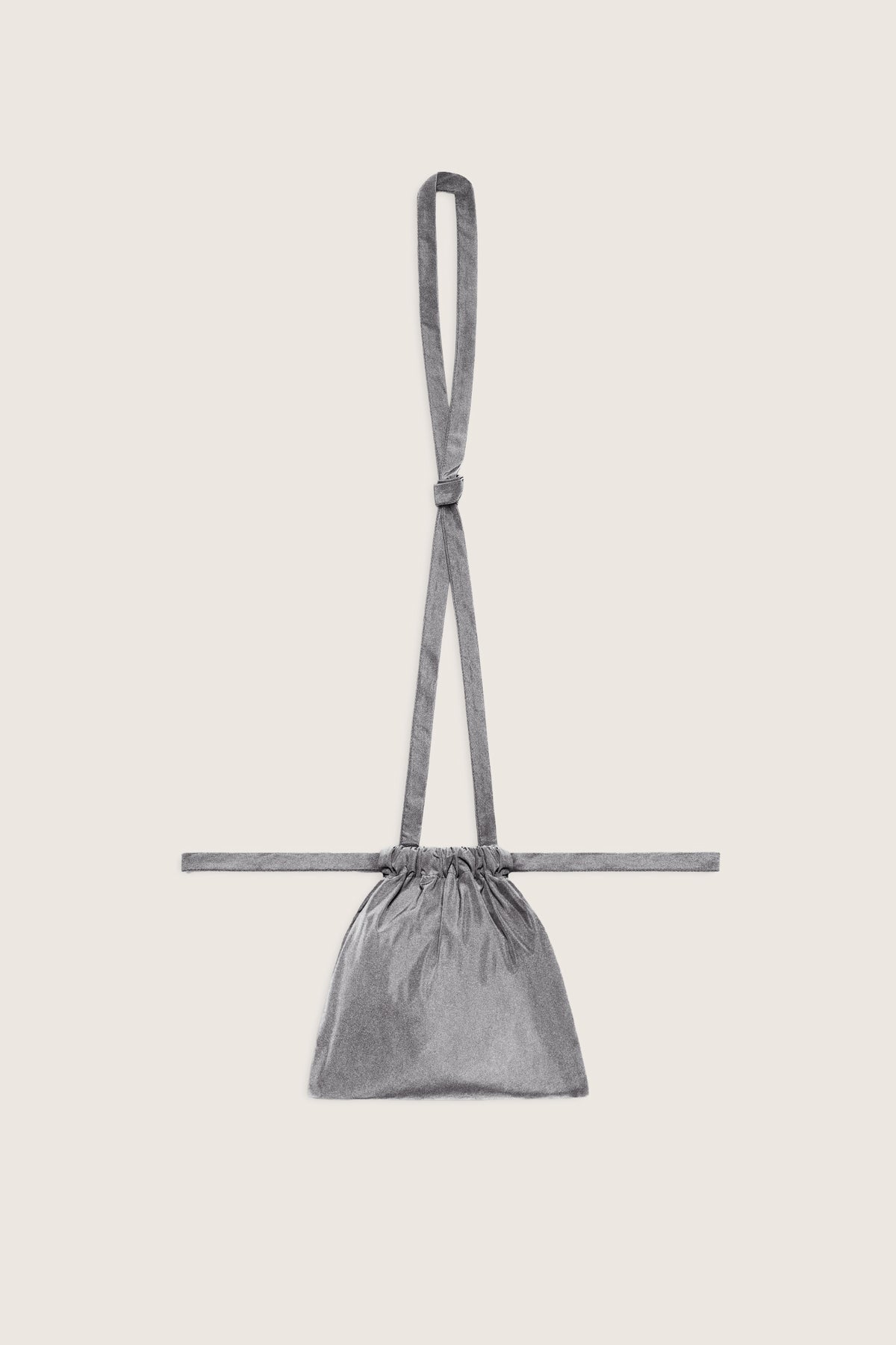 Drawstring Bag with Strap XS 22 Reflective Material