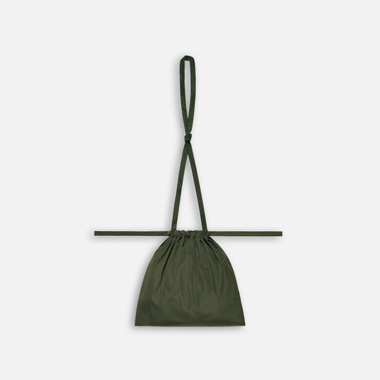 Drawstring Bag with Strap SS 30 Khaki