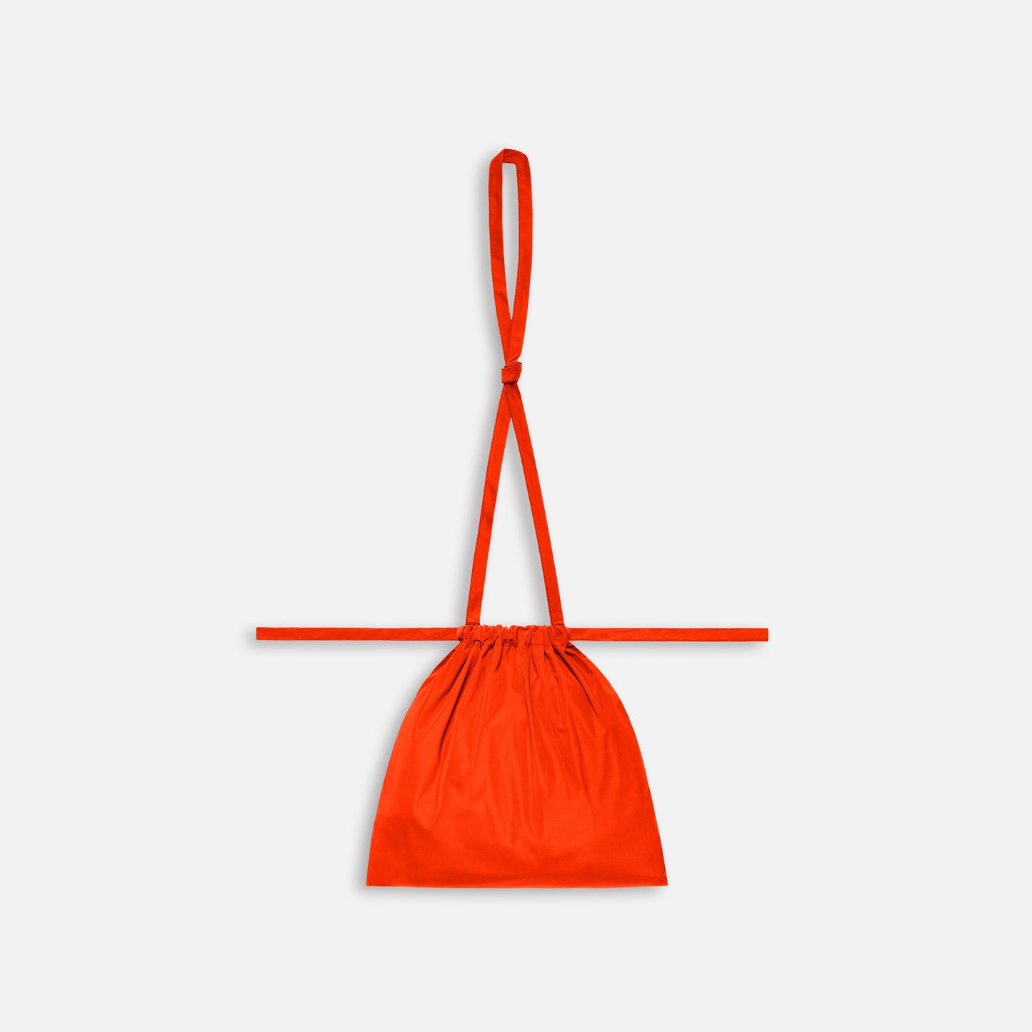 Drawstring Bag with Strap SS 30 Neon Orange