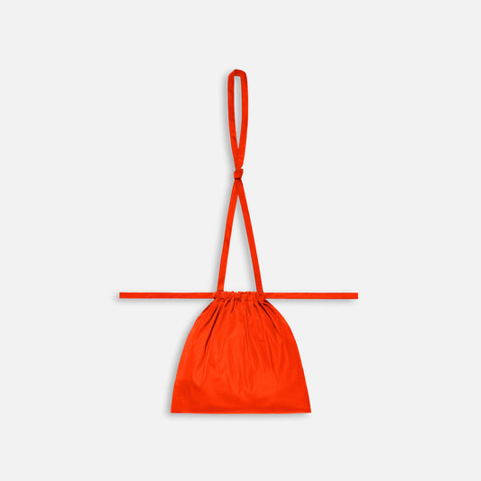 Drawstring Bag with Strap SS 30 Neon Orange