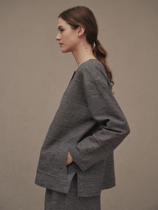 Collarless Shirts